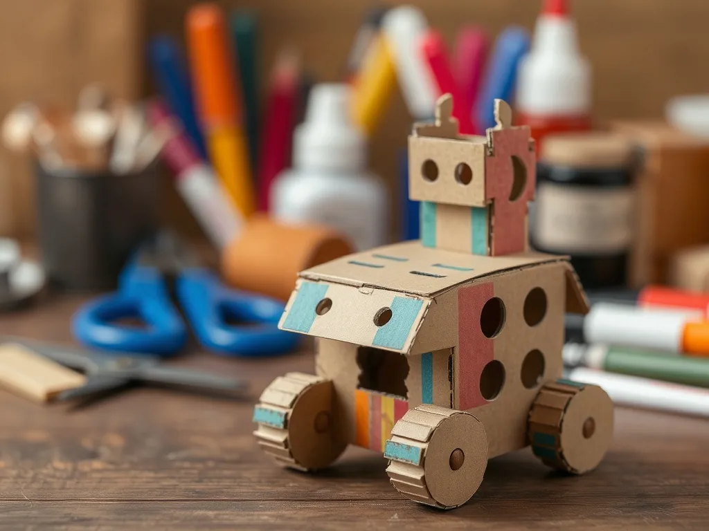 Zabawki z kartonu – jak zrobić?