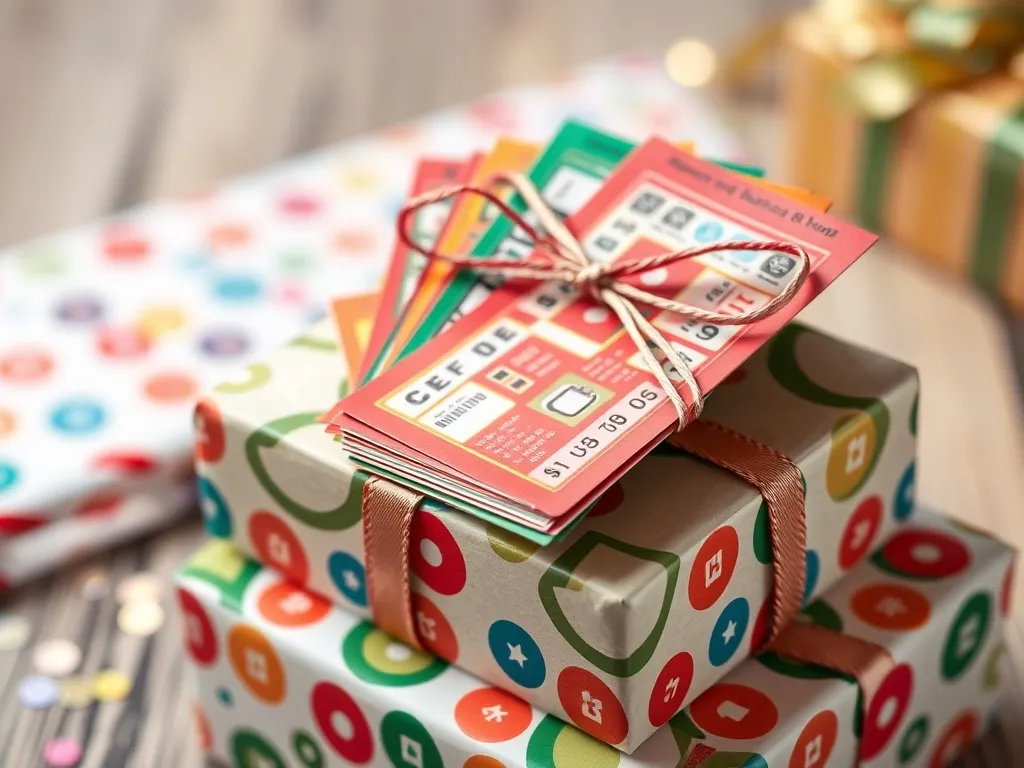 Jak zapakować zdrapki na prezent?