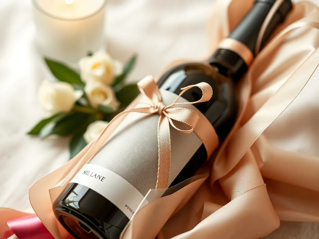 Jak zapakować butelkę wina na prezent ślubny?